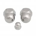 Iofit 5 3 1pcs04 Stainless Steel Unf Acorn P Dome Nuts Covers Hex Decorative 8 A 10 A 1 4a 16a 3 Color 18 Tooth 
