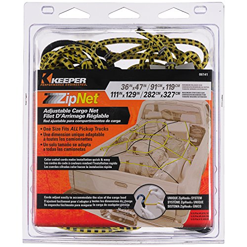 Keeper 6141 Zip Net Adjustable Cargo