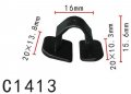 Autobahn88 Hood Insulation Clip Compatible With Vw Oem 1h5863849 1h5863849a01c 8e0863727a Pack Of 20