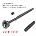 Front Driveshaft Prop Shaft 2534103301 For Benz C300 W205 2017-2020 Convertible Coupe Sedan E300 W213 2018-2019 Glc63 Amg Amg S
