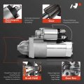 A-premium Starter Motor Compatible With Chevy Astro Blazer Express S10 Silverado Gmc Sierra Jimmy Safari Sonoma Savana V6 4 3l
