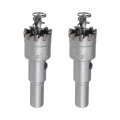 Uxcell 19 5mm Carbide Hole Cutter Tct Saws For Stainless Steel Sheet Metal High Density Tooth 2pcs