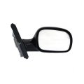 Chrysler Town And Country 1996 97 98 99 2000 Door Mirror Passenger Side Black Convex Manual Foldaway Non-heated Replacement For 
