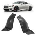 Jmtaat Front Fender Liner Inner Panel For 2008-2013 Infiniti G37 2014-2015 Q60 Replace 63844jl03a In1249112 63845jl03a 
