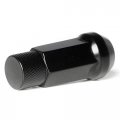 Circuit Performance Forged Steel Extended Hex Lug Nut For Aftermarket Wheels 12x1 25 Black 20 Piece Set Tool