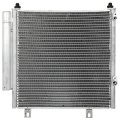 Ac Condenser For 2014 2015 Mitsubishi Mirage Aluminum 4331 Replacement De Es Gls Glx Rf Se Hatchback 1 2l