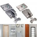 Door Lock Indicator Toilet Bathroom Stall Vacant Engaged Chrome Latch Indicating Deadbolt Public Restroom Toilet Privacy