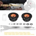 Hc5345 Seal Kit For Seastar Hydraulic Steering Cylinder With Pin Wrench Hs5157 Compatible Hc5340 Hc5341 Hc5342 Hc5343 Hc5344