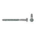 Prime-line Hex Lag Screws 5 16 In X 3-1 2 A307 Grade A Hot Dip Galvanized 50 Pack
