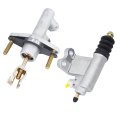 Clutch Master Slave Cylinder Kit Replacement For 2001-2005 Civic 1 7l Mc553 Sc896 M0821 S0821 Lmc410 Lsc356 