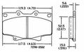Power Stop 16-502 Front Brake Pad