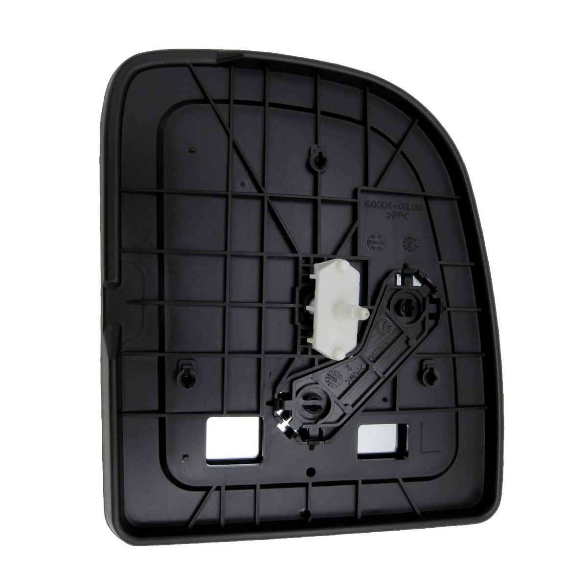 Driver Left Side Mirror Glass Assembly With Back Plate For Ford 1999-2007 F250 F350 F450 2002-2019 E150 E250 E350 E450