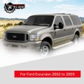 Driver Left Side Mirror Glass Assembly With Back Plate Compatible Ford 1999-2007 F250 F350 F450 2002-2019 E150 E250 E350 E450