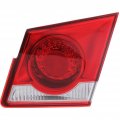 Inner Tail Light Assembly Passenger Side For Chevy Cruze 2011 2012 2013 2014 2015 Halogen Gm2803102 Dot Certified Waterproof 