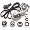 Timing Belt Kit Including Water Pump With Gasket Tensioner Bearing Etc Ocpty Compatible For 2006 2007 2008 2009 Mitsubishi
