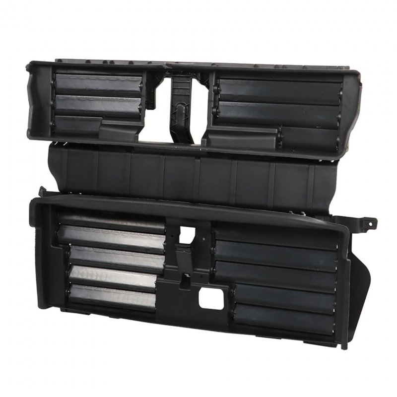 Front Radiator Shutter Assembly Without Actuator For 2019020 2021 Edge 2 0l 2 7l Black Plastic Replacement