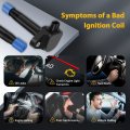 Ocpty Ignition Coil Coils Pack Fits E11 For Honda Ridgeline 5l 2009-2014 Pilot 3 2009-2015 Acura Mdx 3 7l 2010-2013 Set Of 6