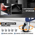 Auto Dynasty Rolling Mechanic Stool Height Adjustable Heavy Duty Roller Creeper Garage Shop Seat With Padded And Tool Storage