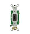 Leviton 3031-2l 30 Amp 120 277 Volt Toggle Locking Single-pole Ac Quiet Switch Extra Heavy Duty Grade Self Grounding Brown 