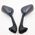 Xkh- Motorcycle Oem Replacement Racing Mirrors Compatible With Yzfr1 R1 2007 2008 Yzf R6 2006 Carbon B00y44gszo