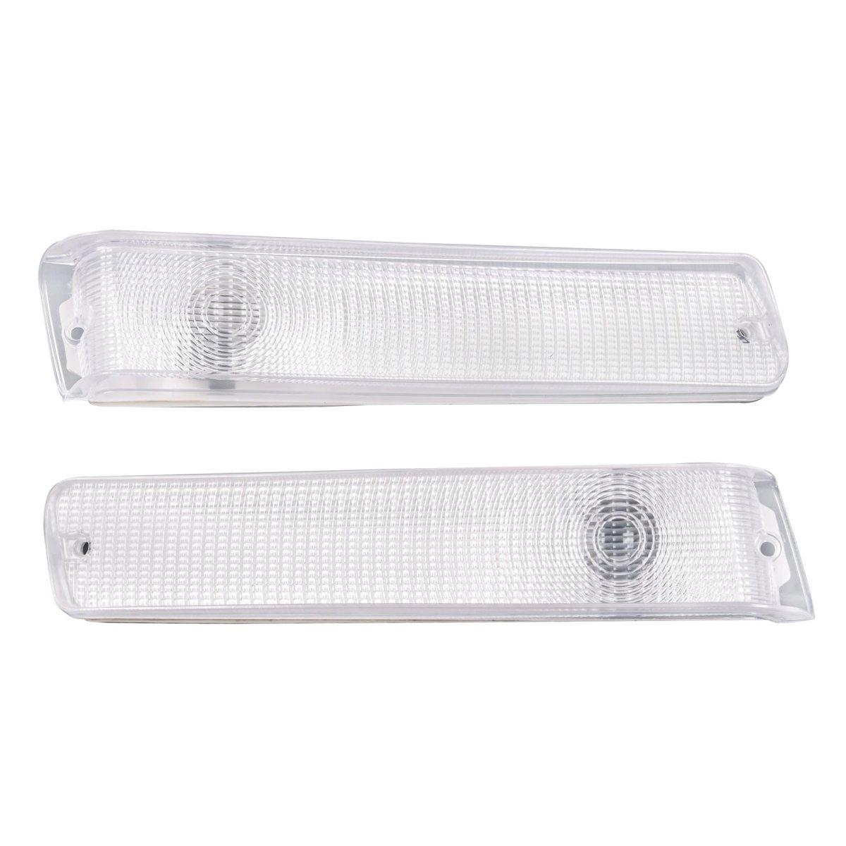 Left And Right Side Clear Lens Pair Turn Signal Lights Replacement For F150 1973-1979 Bronco 1978 1979