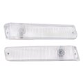 Left And Right Side Clear Lens Pair Turn Signal Lights Replacement For F150 1973-1979 Bronco 1978 1979 