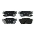 Beck Arnley 085-1672 Premium Asm Brake Pad 