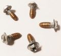 1970 1981 Rear Window To Trunk Lid Mounting Screws Pack Of 5 