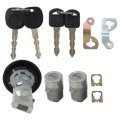 707835 924-725 Ignition Switch Lock Cylinder With Pair Front Door For Chevy Silverado Pickup 2003-06 Classic 07