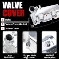 Aluminum Valve Cover Right Side For Ford Explorer Sport Trac Ranger Mercury Mountaineer 2001-2003 4 0l V6 1l2z6582ca Silver
