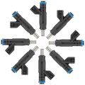 Fuel Injectors Set Fit For 2005-2010 Dodge For Jeep Fj731 8pcs 
