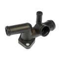 Engine Coolant Water Outlet For Audi Tt 2003 2004 2005 2006 Black Plastic 90 Degrees Housing Neck Angle 0 315 In Mounting Hole 