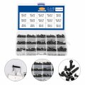 Villcase 1 Box 450pcs Cross Recessed Tapping Wood Screw The Metal Short Hair Miniature Kits Household Self Drilling