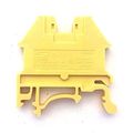 Dinkle Yellow Dk2 5n-yw Din Rail Terminal Block Screw Type Ul 600v 20a 12-22awg Pack Of 100 
