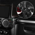Hooke Road Wrangler Walkie Talkie Mount Bracket Cb Radio Holder Compatible With Jeep Jk Unlimited 11-18