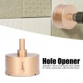 Xnferty Dia Hole Saw Drill Bit Slate Porcelain Marble Hollow Brazed Opener Diamonds Bits For Glass Granite Ceramic Tile 65mm