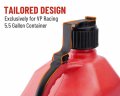 Sparkwhiz Fuel Jug 5 Gallon Liquid Container Holder Mount Gas Can Rack Mouting Bracket For Vp Racing