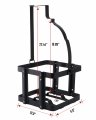 Sparkwhiz Fuel Jug 5 Gallon Liquid Container Holder Mount Gas Can Rack Mouting Bracket For Vp Racing
