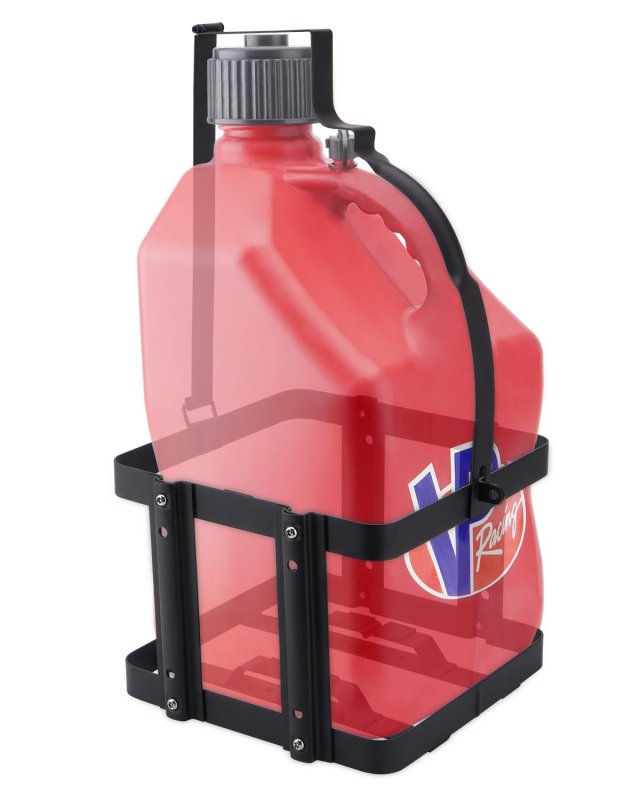 Sparkwhiz Fuel Jug 5 Gallon Liquid Container Holder Mount Gas Can Rack Mouting Bracket For Vp Racing