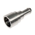 Coolant Connector For Chevy Silverado 1500 Hd 2006 Stainless Steel Silver Straight Fitting Quick Disconnect To Hose Barb Part 