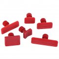 Qiilu Paintless Dent Repair Tool 6pcs Removal Puller Tabs Repairs Tools Set Auto Body Kits