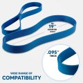 Urethane Band Saw Tires For Shop Fox 19 In Heavy Duty 2 Pack Blue Max With Acutrack Finish No Adhesive Needed