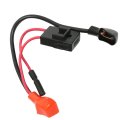 Starter Relay Solenoid And Positive Side Battery Cable For Honda Trx400ex 1999 2000 2001 2002 2003 2004 2005 2006 2007 Replaces 