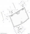 Polaris Mnt-wndshd Gl To Rh G2 Ttn