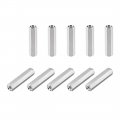 Uxcell M3x20mm Female-female Hex Nickel Plated Pcb Motherboard Spacer Standoff For Fpv Drone Quadcopter Computer Circuit Board