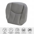 Secosautoparts Passenger Bottom Seat Cover Gray Compatible With Chevy Silverado Sierra Tahoe Suburban Avalanche Yukon Xl 2003