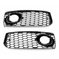 Front Bumper Fog Light Lamp Cover Grille Driver And Passenger Side For Audi A5 S-line S5 B8 Rs5 2008-2012 Not Fit Standard 