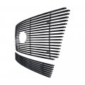 Off Roader Egrille Premium Stainless Steel Black Horizontal Billet Grille For Ford F-150 2006-2008 Honeycomb Style With Logo 