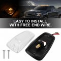 X Autohaux 5pcs Top Cab Marker Light Roof Running Lamps Clear Covers Lens Yellow Clearance Led For Chevrolet K2500 1998 2000