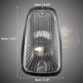 X Autohaux 5pcs Top Cab Marker Light Roof Running Lamps Clear Covers Lens Yellow Clearance Led For Chevrolet K2500 1998 2000